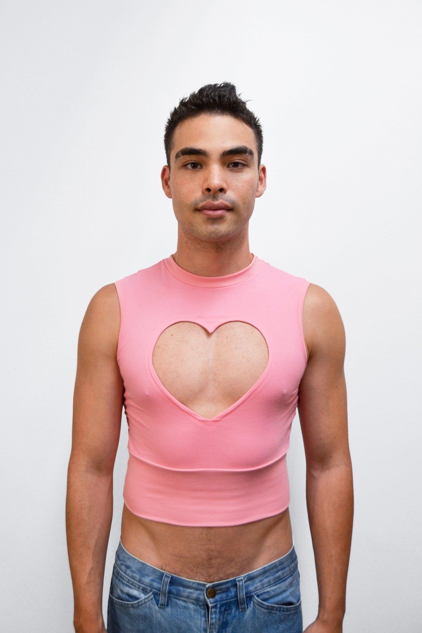 Heart Cutout Crop Top