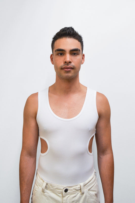 Tank Top with Side Cutouts